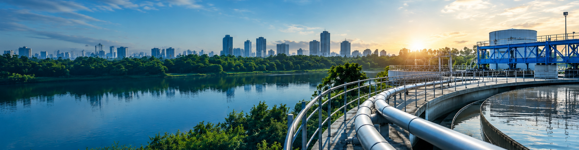 Asset investment planning for water utilities at a modern water treatment facility